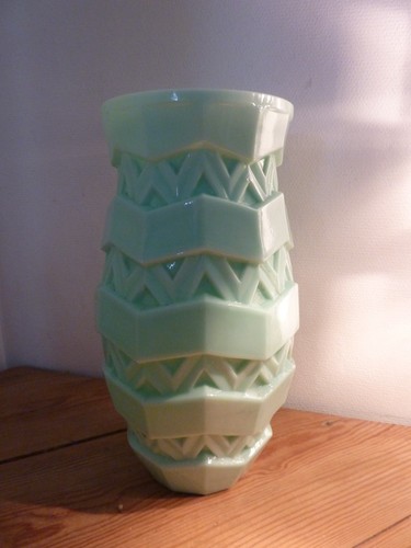 Vase art déco géométrique - vase,