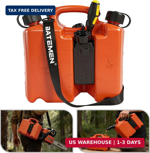 Dual chamber chainsaw fuel - chainsaw, and