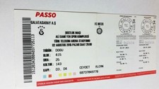 used ticket GALATASARAY
