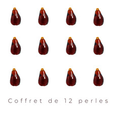 Perles décoratives en verre -