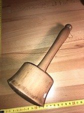No. 14 Old Tool, Antique Kitchen Tool Folk Art Pestle Mash Press Vintage