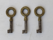 Lot de 3 clés de meuble en