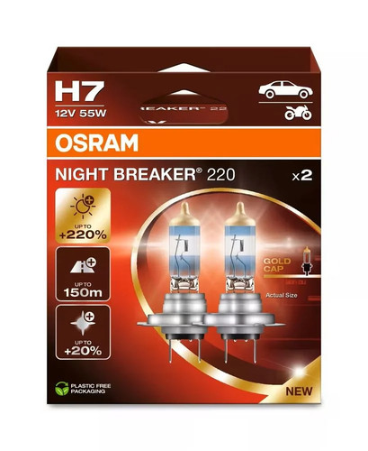 Ampoules osram night breaker - night,
