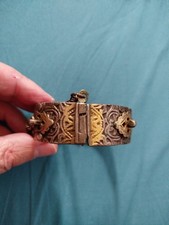 bracelet berbère argent et doré 18-19 ème siècle Maroc