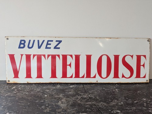 Authentique plaque émaillée