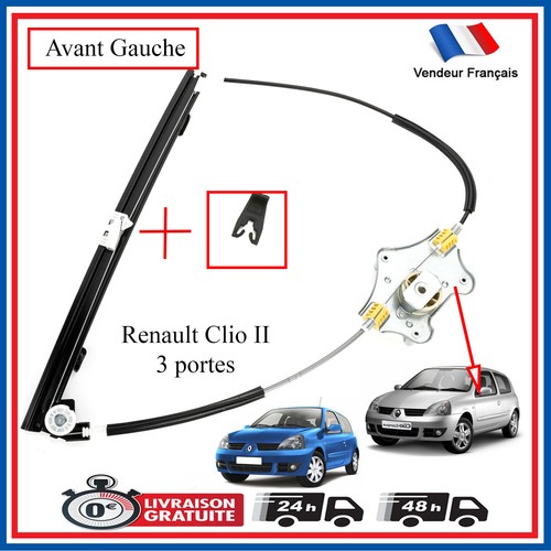 Lève vitre mécanisme clio - lève-vitre,