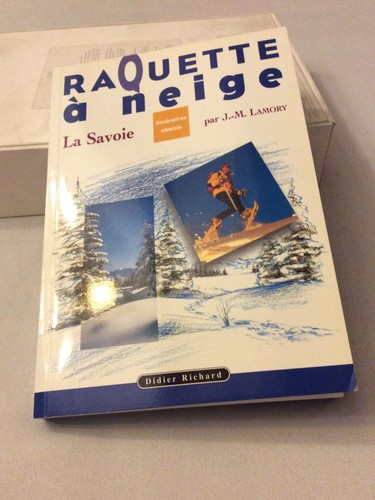 Livre raquette neige la - livre,