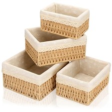 Lot de 4 Panier Osier