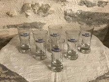 Lot de 6 verres publicitaires