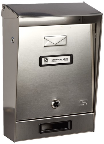 Cassetta lettere inox - cassetta, 10-001