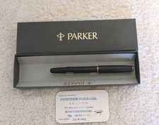 Stylo bille roller parker noir