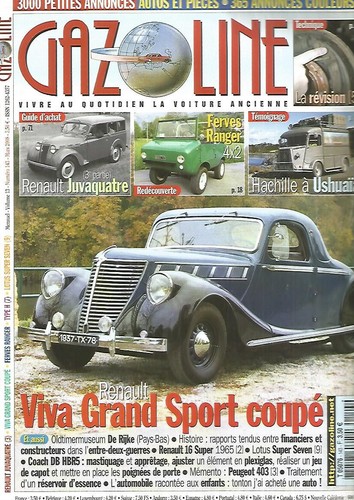Gazoline 143 renault viva - gazoline,
