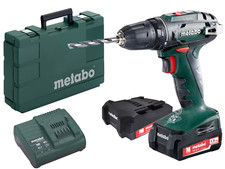 METABO BS 14.4 Perceuse-Visseuse Sans Fil 14,4 V - 2 X 1,5 Ah Batteries Li-Ion