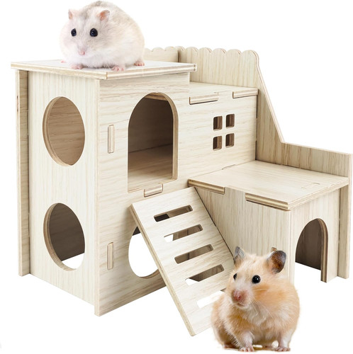 Hamster house double - house, double-decker