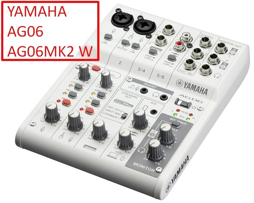 Yamaha ag06 ag06mk2 - yamaha,