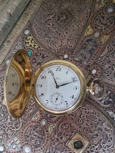 Montre gousset suisse or - en,
