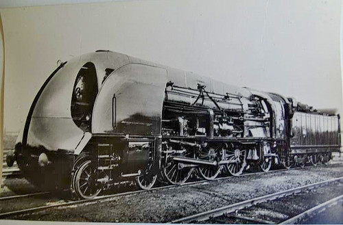 Carte photo cpa train - carte,
