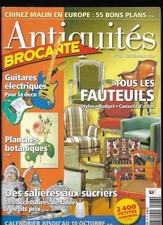 Fauteuils/Guitares électriques/Planches botaniques/... -ANTIQUITES BOCANTE n°78