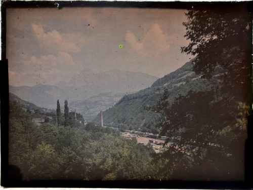Autochrome sur plaque - , de