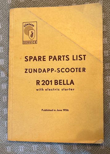 Zundapp bella scooter r201 - zundapp,