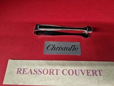 PINCE GLAÇON SUCRE PASCAL 12.5 CM CHRISTOFLE BEL ÉTAT MÉTAL ARGENTÉ ;