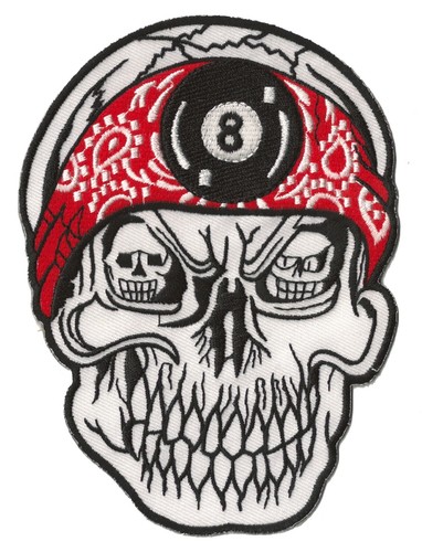 Ecusson biker patch brodé