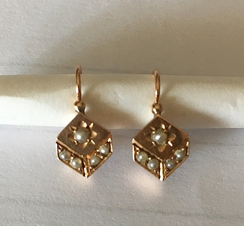 Boucles oreille dormeuses en - d'oreille,