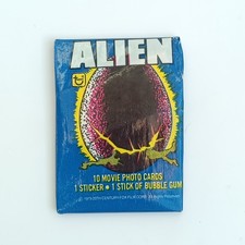 Alien Trading Cards Pack