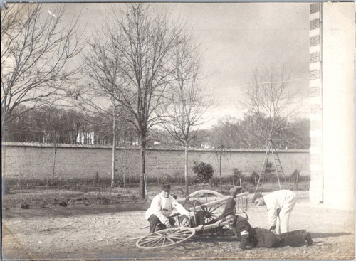 Accident brancard des - brancard,