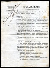 ancien document  Semur Côte d