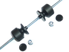 BMW G650 X Moto Choc Champignons Essieu Arrière Curseurs Bouchons Bobines