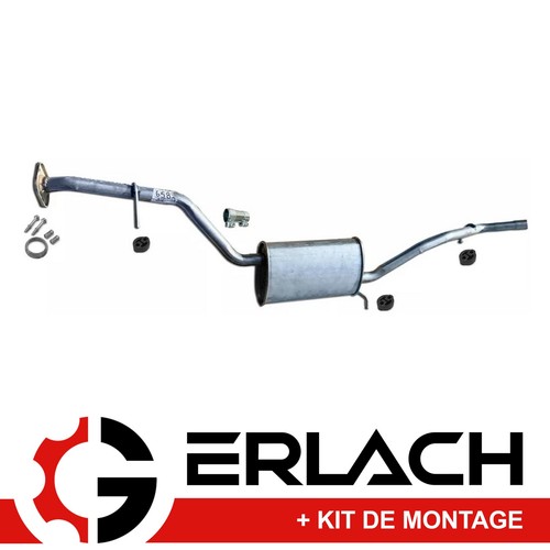 Silencieux arriere pour toyota - silencieux,