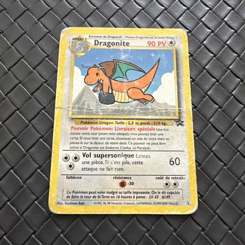 Carte pokémon dragonite - dragonite, 5