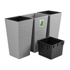 3 x pot de fleurs jardinière