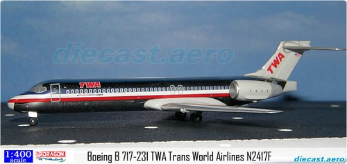 Boeing 717 231 twa - boeing, trans