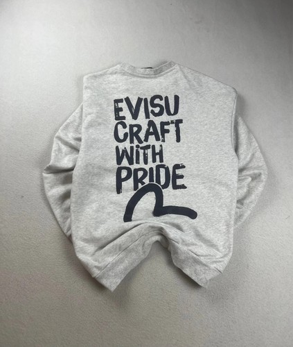 Pull evisu col rond - pull, vintage