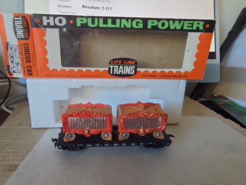 Wagon plat train life like - plat,