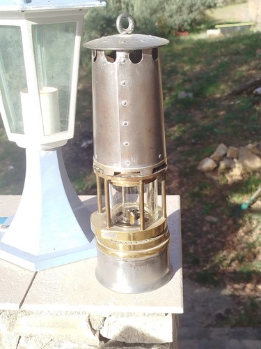 Lampe mineur ancienne - mineur,