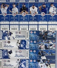 2012-2013-2014 Toronto Blue Jays Season Ticket Stubs - Mint Condition!!!