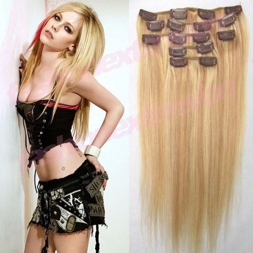 Extensions cheveux clip - a,