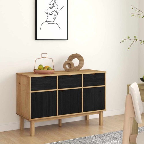 Buffet 114x43x73 bois - buffet,