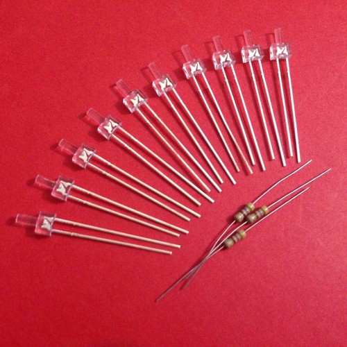 Lot led canon blanc clair - lot,