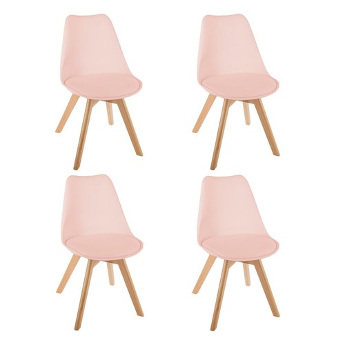 Lot chaises scandinave - 4,