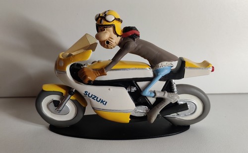 Figurine moto résine joe - en,