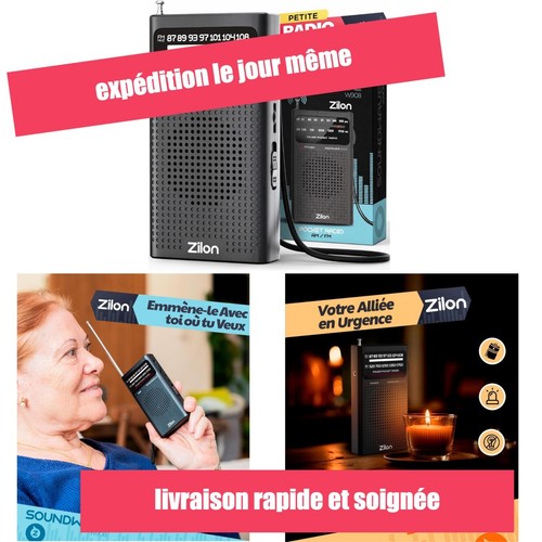 Radio portable zilon - radio, am