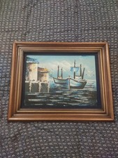 A DELATTRE ancien tableau