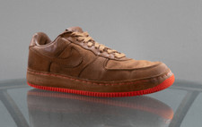 Nike 2005 Air Force 1 Insideout Low Brown Suede Leather 312486 271 Size 11