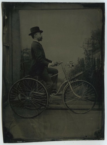 Ferrotype circa 1880 - homme, de