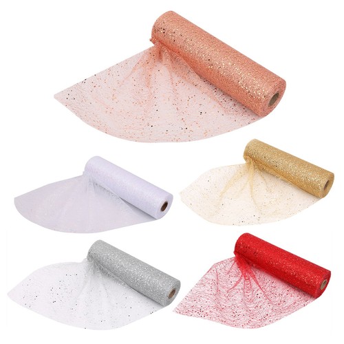Rouleau tulle pailleté - rouleau,
