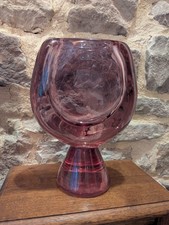 Impressionnant vase en cristal